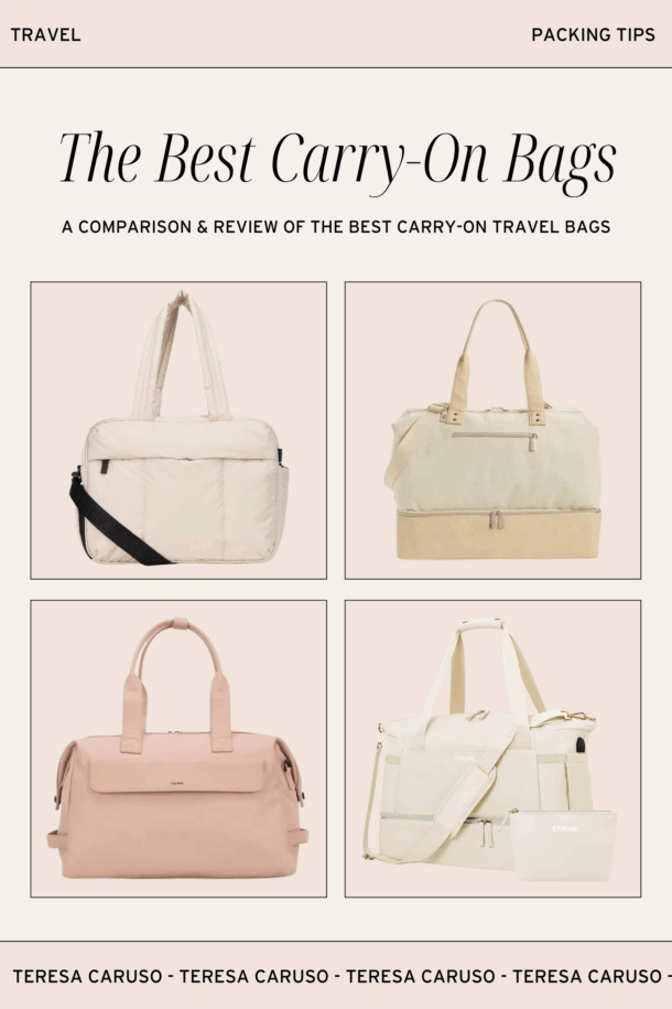 The Best Carry-On Bags for Women, Women's Carry-On Bags, Weekend Bags, Beis Carry-On Bag, Calpak Carry-On Bag, Amazon Carry-On Bag