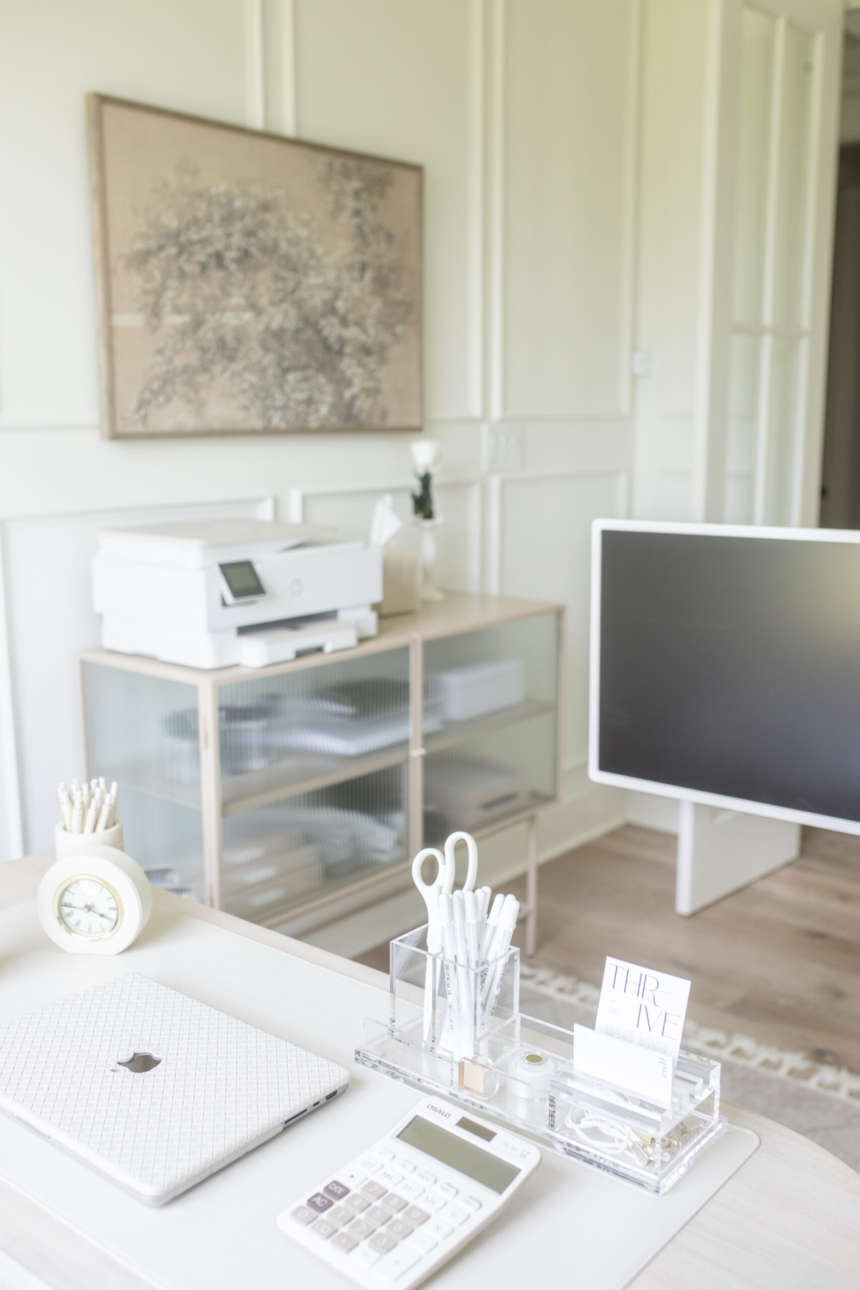 Teresa Caruso Home Office decor, blogger office