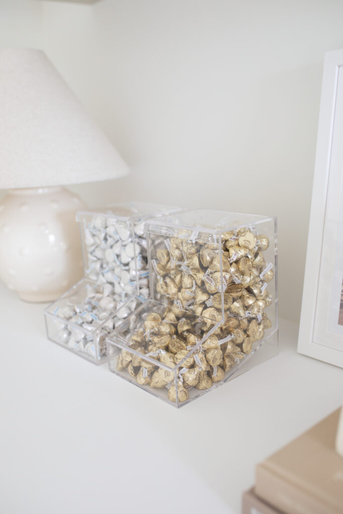 Candy dispensers in our at-home family movie room