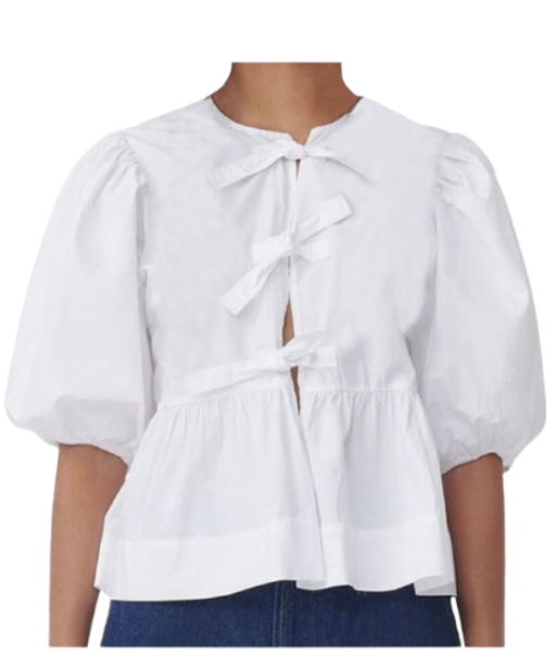 white shirt